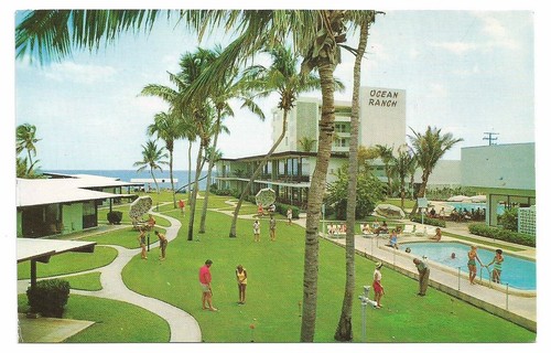 Pompano beach postcard - beach, fl
